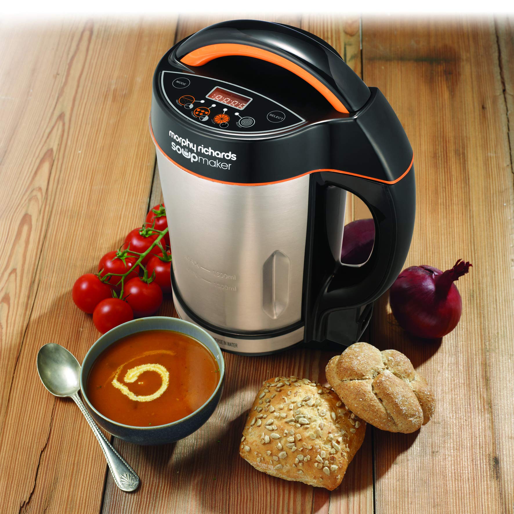 Morphy Richards Classic Soup Maker | 1.6L Stainless Steel – 1000W
