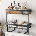 COVAODQ Over The Toilet Storage – 2-Tier Metal Bathroom Organizer Shelf