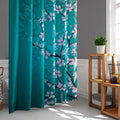 LIGICKY Plum Blossom Shower Curtain | Waterproof Floral Fabric, 71x71