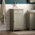 Bath Vida Priano Bathroom Cabinet – 1 Door 1 Drawer Storage, Grey & Oak