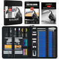 Kalour 112-Piece Drawing Set | Graphite & Charcoal Art Kit with Sketchbook