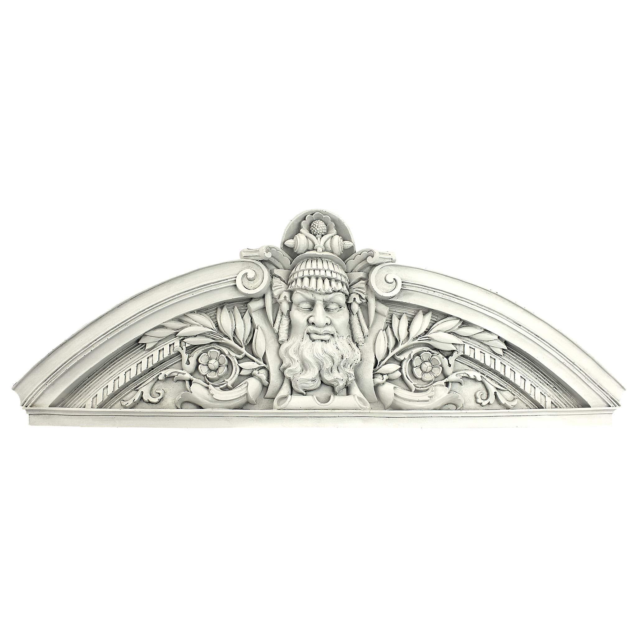 Design Toscano Prometheus Rebel Titan Wall Pediment - Faux Stone