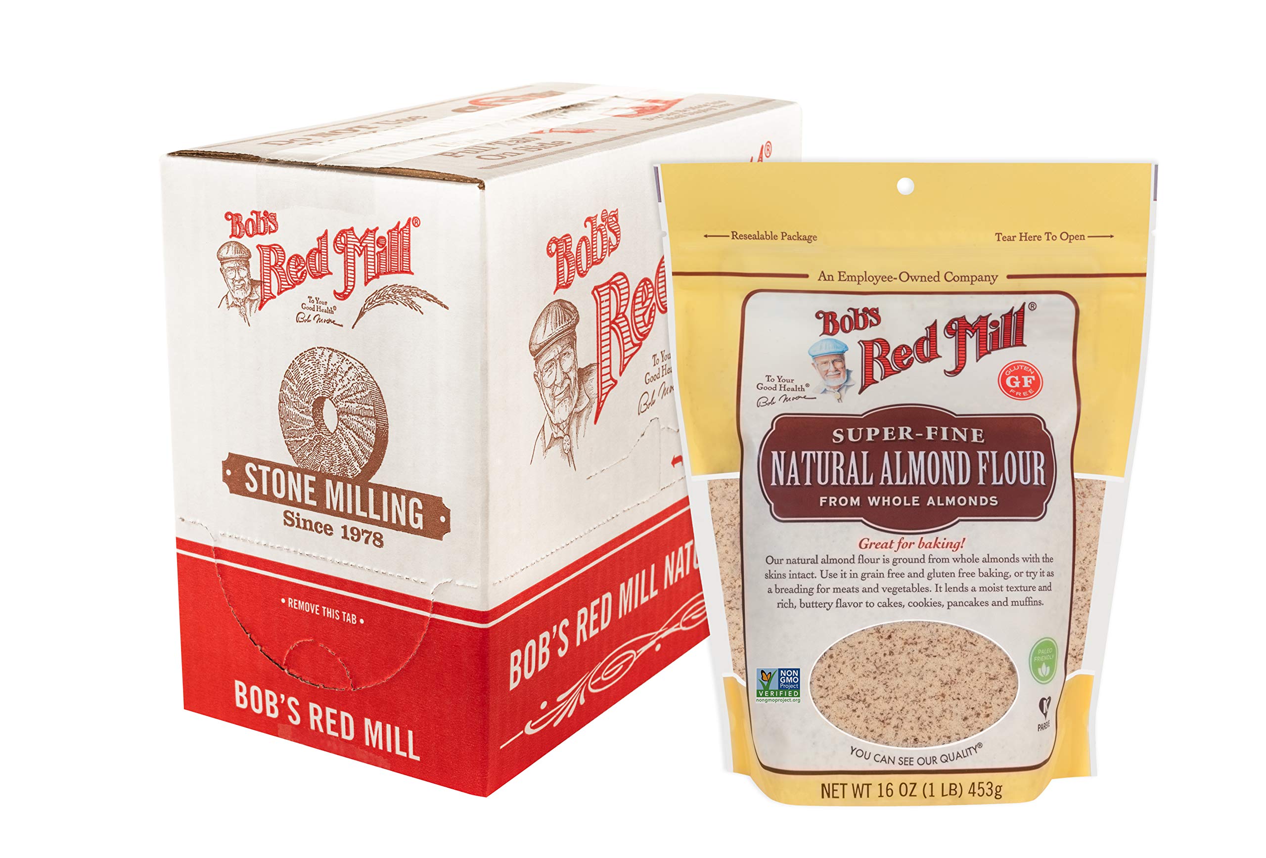 Bob's Red Mill Super-Fine Natural Almond Flour - Gluten-Free, 16 oz