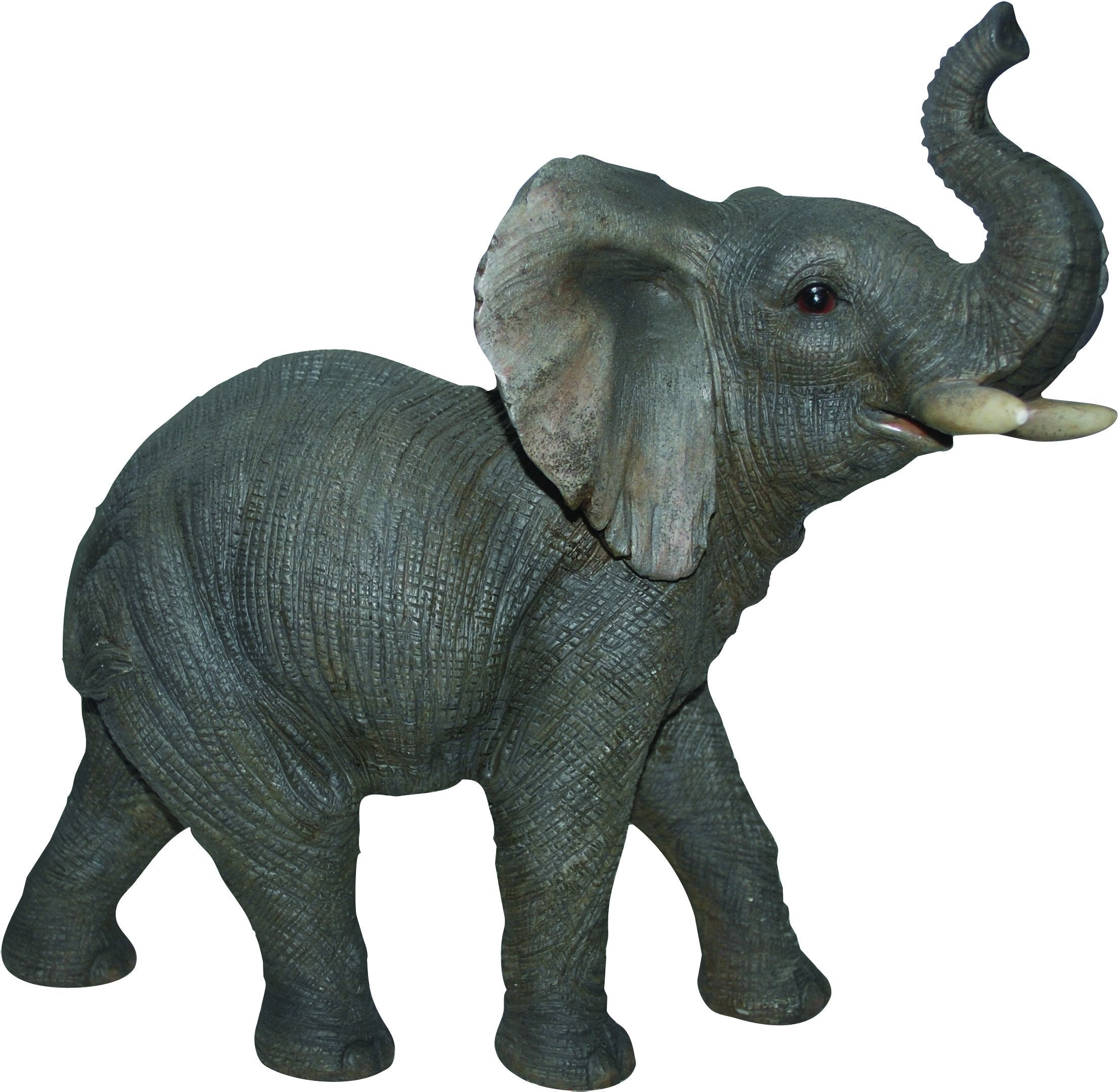 Vivid Arts Elephant Resin Ornament – Weatherproof Garden Figurine