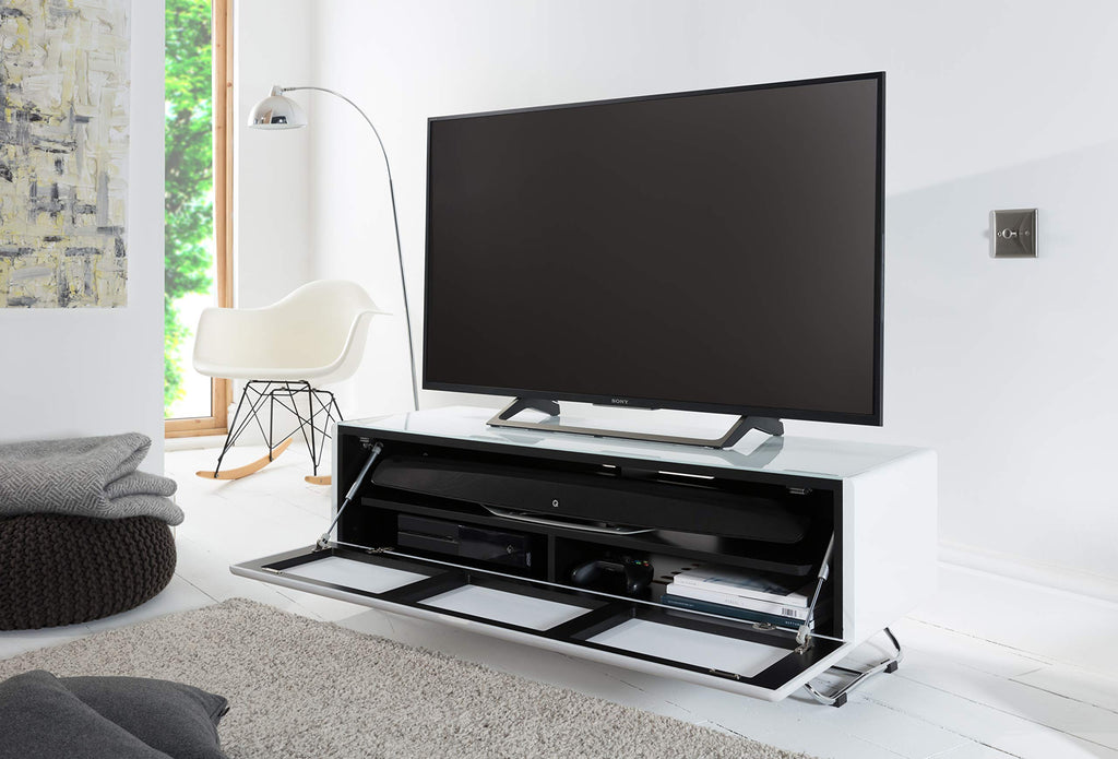 Alphason Chromium Concept TV Cabinet - Black - image 4