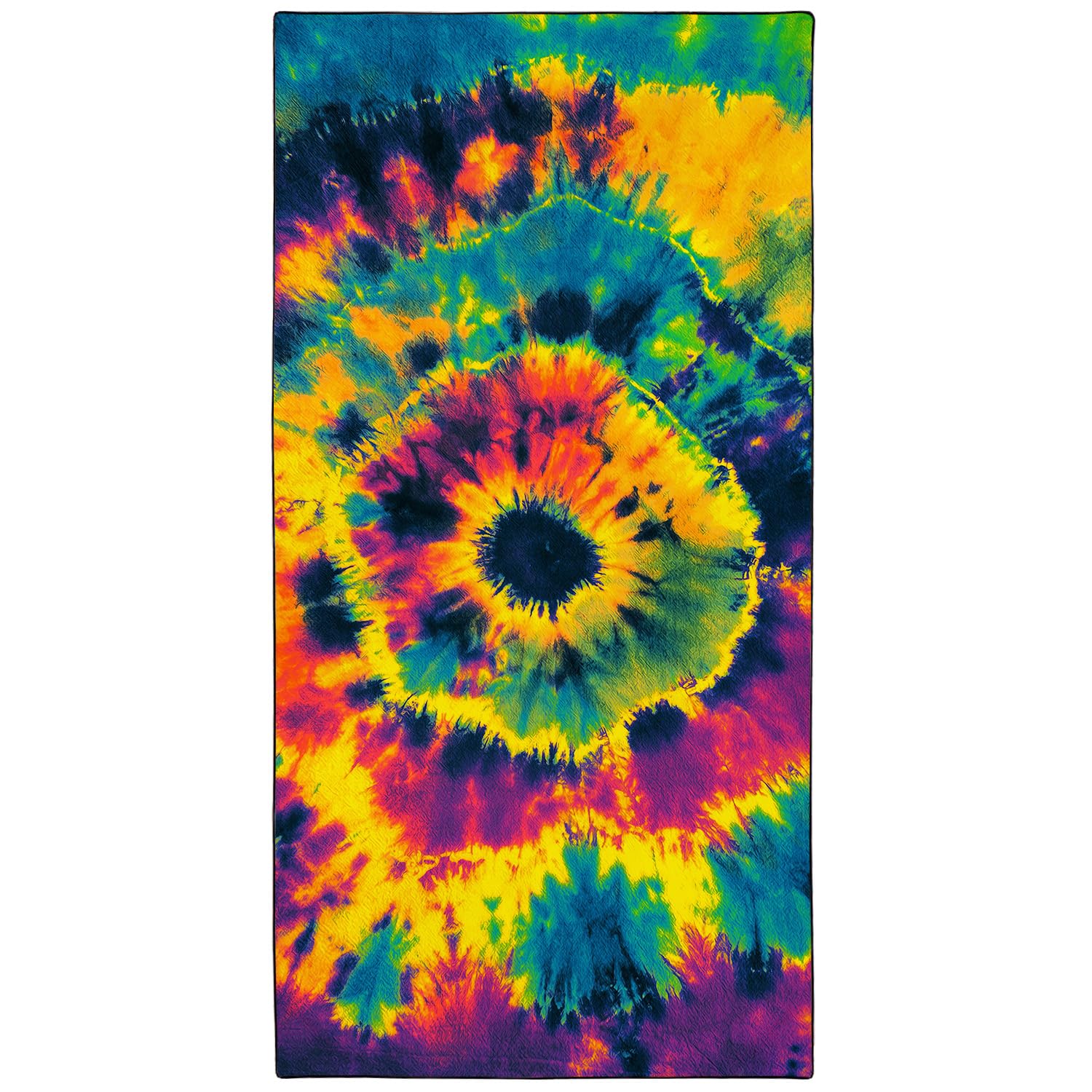 Tie-Dye Microfibre Beach Towel – Extra Large Sand-Free Quick Dry