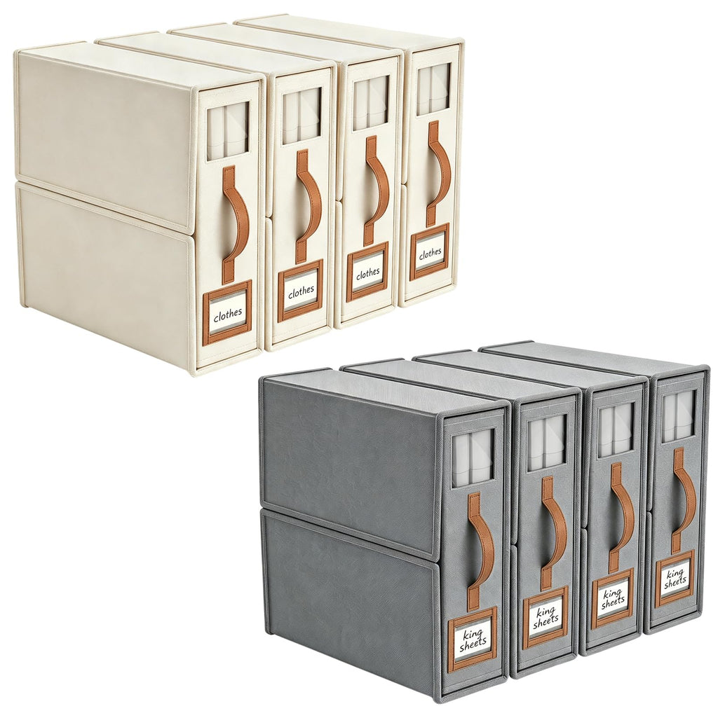 8 Pcs Bed Sheet Storage Box - image 1
