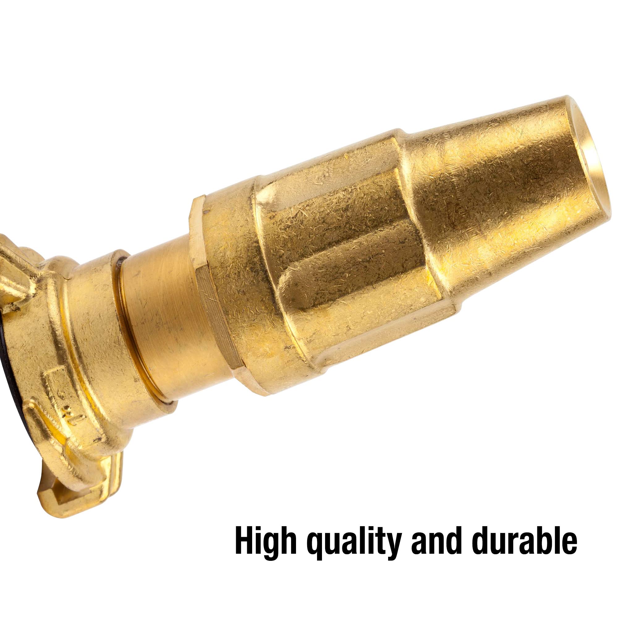 Gardena Brass Quick Release Syringe | 25mm 1 Inch Heavy Duty Hose Nozzle