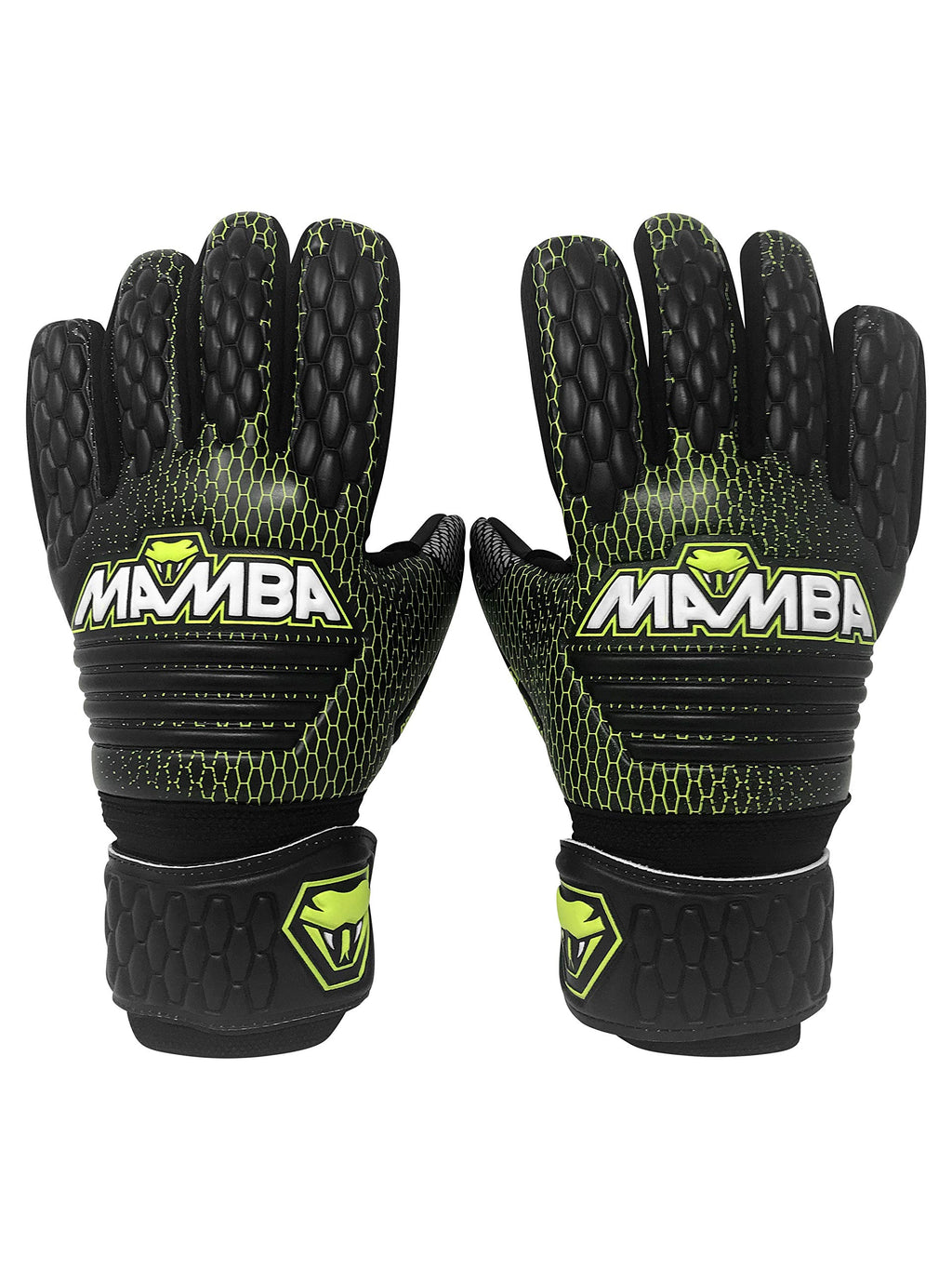 MAMBA Pro Goalkeeper Gloves | German Contact Latex | Negative Cut