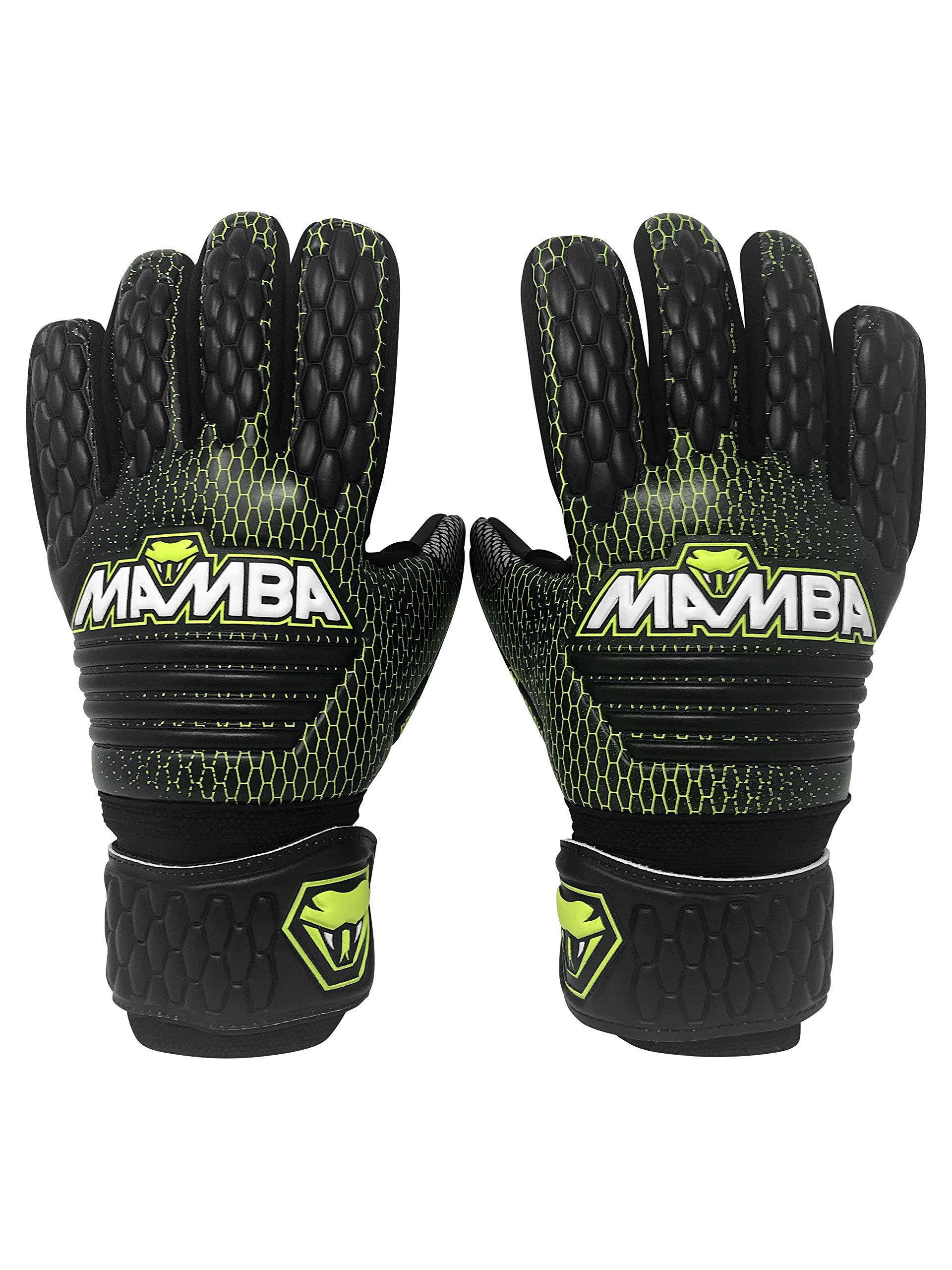 MAMBA Pro Goalkeeper Gloves | German Contact Latex | Negative Cut