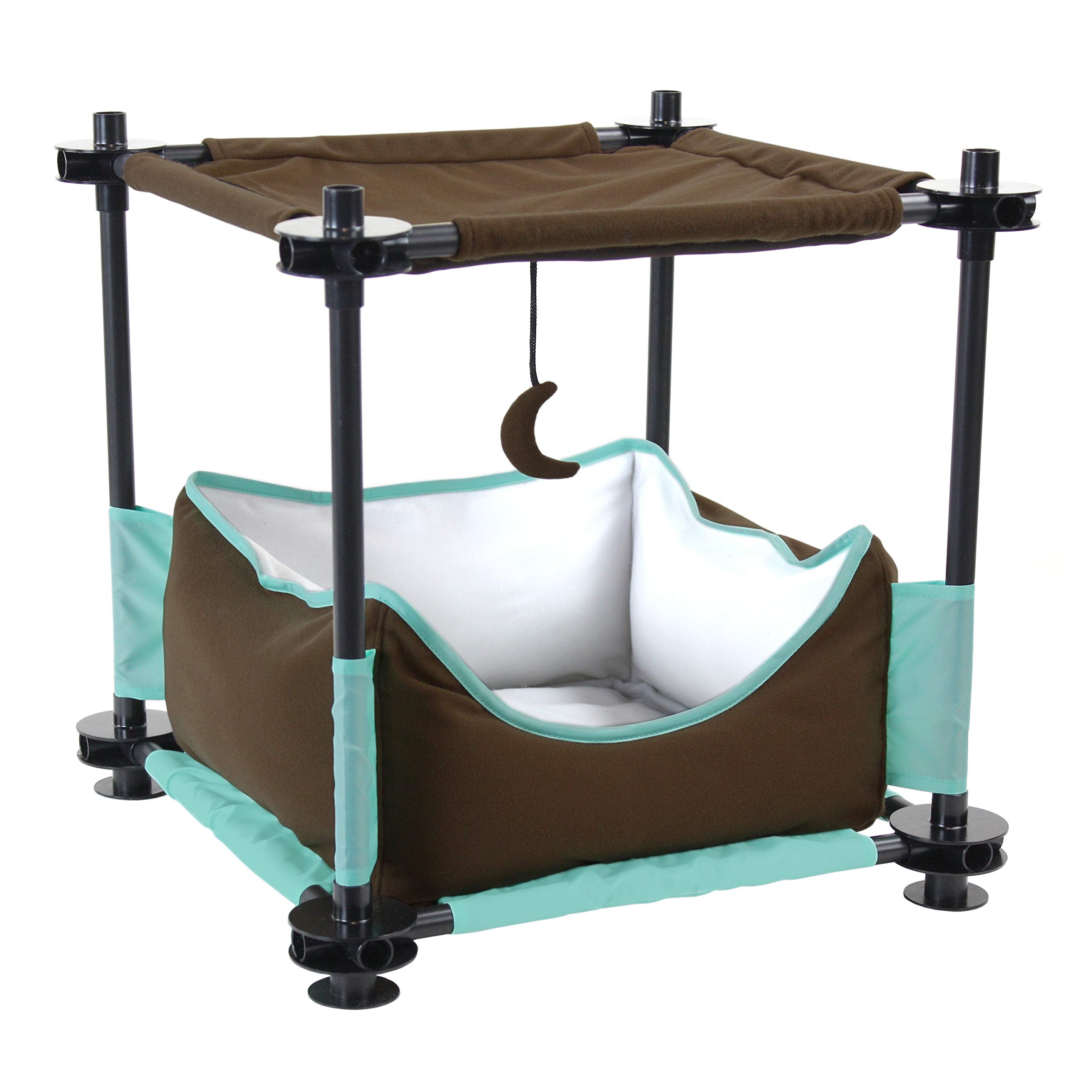 Kitty City Mega Kit Modular Cat Furniture - Indoor/Outdoor Condo & Sleeper
