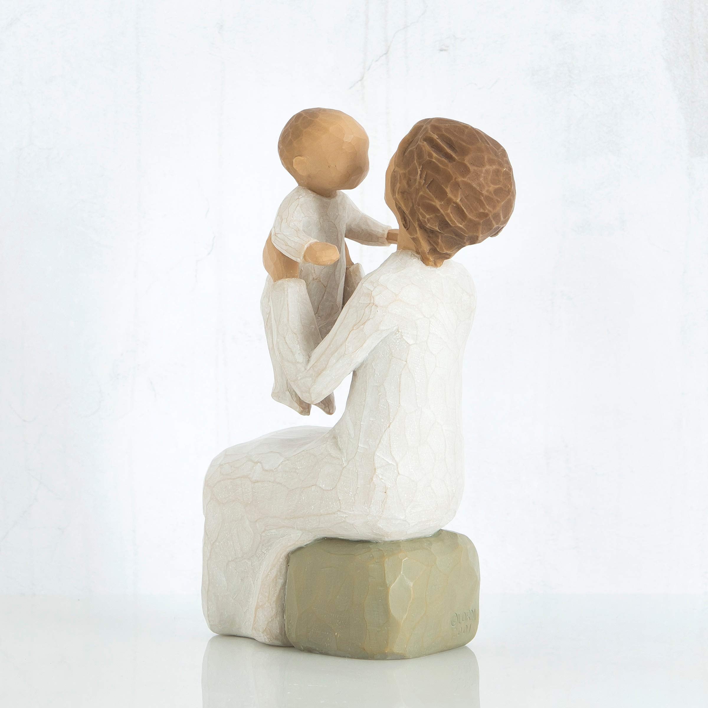 Willow Tree Grandmother Figurine – Handmade Resin Sculpture, 13.5cm
