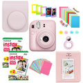 Fujifilm Instax Mini 12 Camera Bundle – Blossom Pink with 40 Film Shots