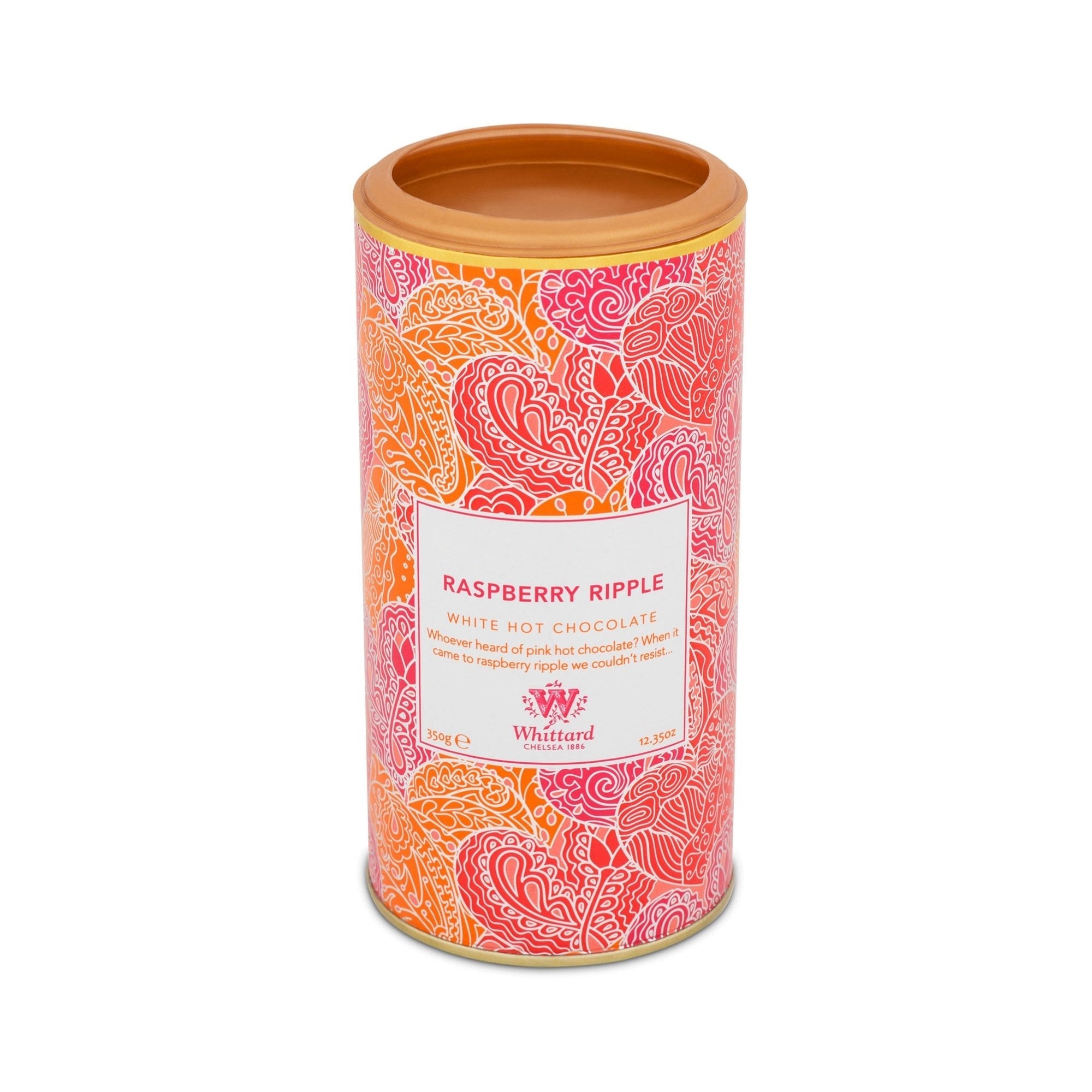 Whittard Raspberry Ripple Hot Chocolate – Gourmet 350g Drink Mix