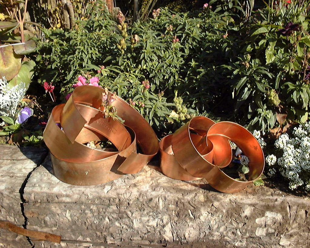 Copper Slug and Snail Repellent Rings - 17cm Large Pack of 6