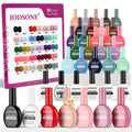JODSONE 30 Colors Gel Nail Polish Set | 16.5ml Manicure Kit with Base Top Coat