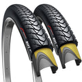 Fincci 700x35c Gravel Bike Tyres | Foldable Puncture Resistant Tires (Pair)