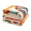 VANJOROY Organic Cotton Bohemian Throw Blanket | Large Boho Sofa Bedspread