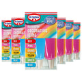 Dr. Oetker Rainbow Decorating Icing Tubes - 6 Pack x 114g for Cakes