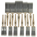 Coral Painter's Dozen Paint Brush Set | 12Pk FSC Wood Trade Quality