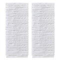 SKL Home CloudSoft Cotton Hand Towel Set | 2-Piece 600 GSM Luxury White