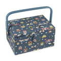Hobby Gift Medium Sewing Box – Mini Beasts Craft Storage with Tray