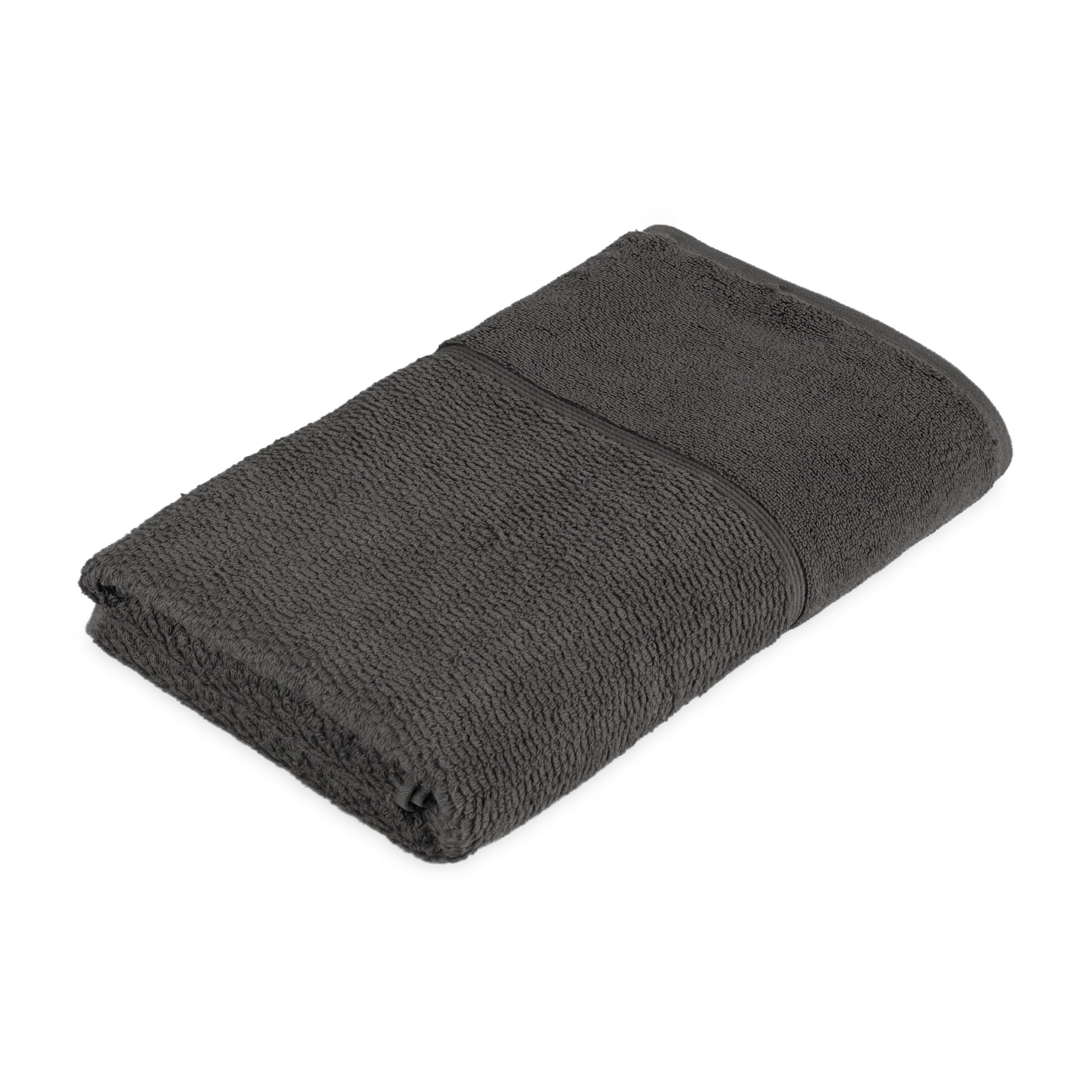 Frottana Pearl Bath Towel – 100% Cotton Terry, Graphite, 67x140 cm