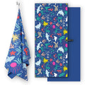 DARCHEN Sand Free Microfiber Beach Towel – Oversized Quick Dry Travel Towel