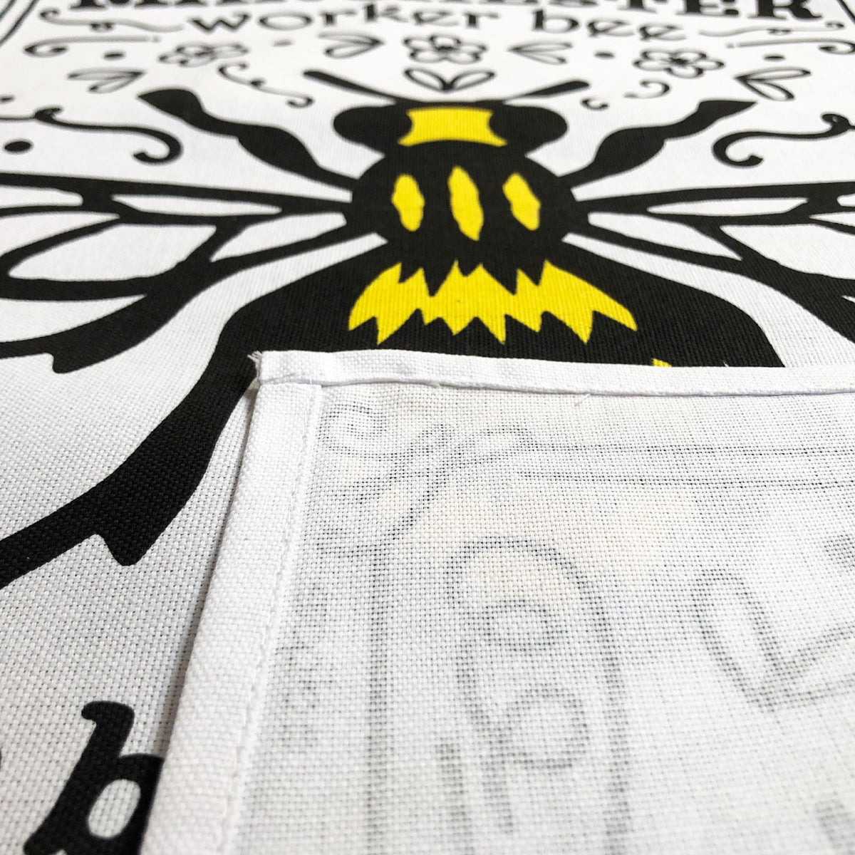 Beyond Happy High Definition 100% Cotton Manchester Worker Bee Tea Towel – Heavy Duty Manchester Souvenir Gift for Kitchen - image 4