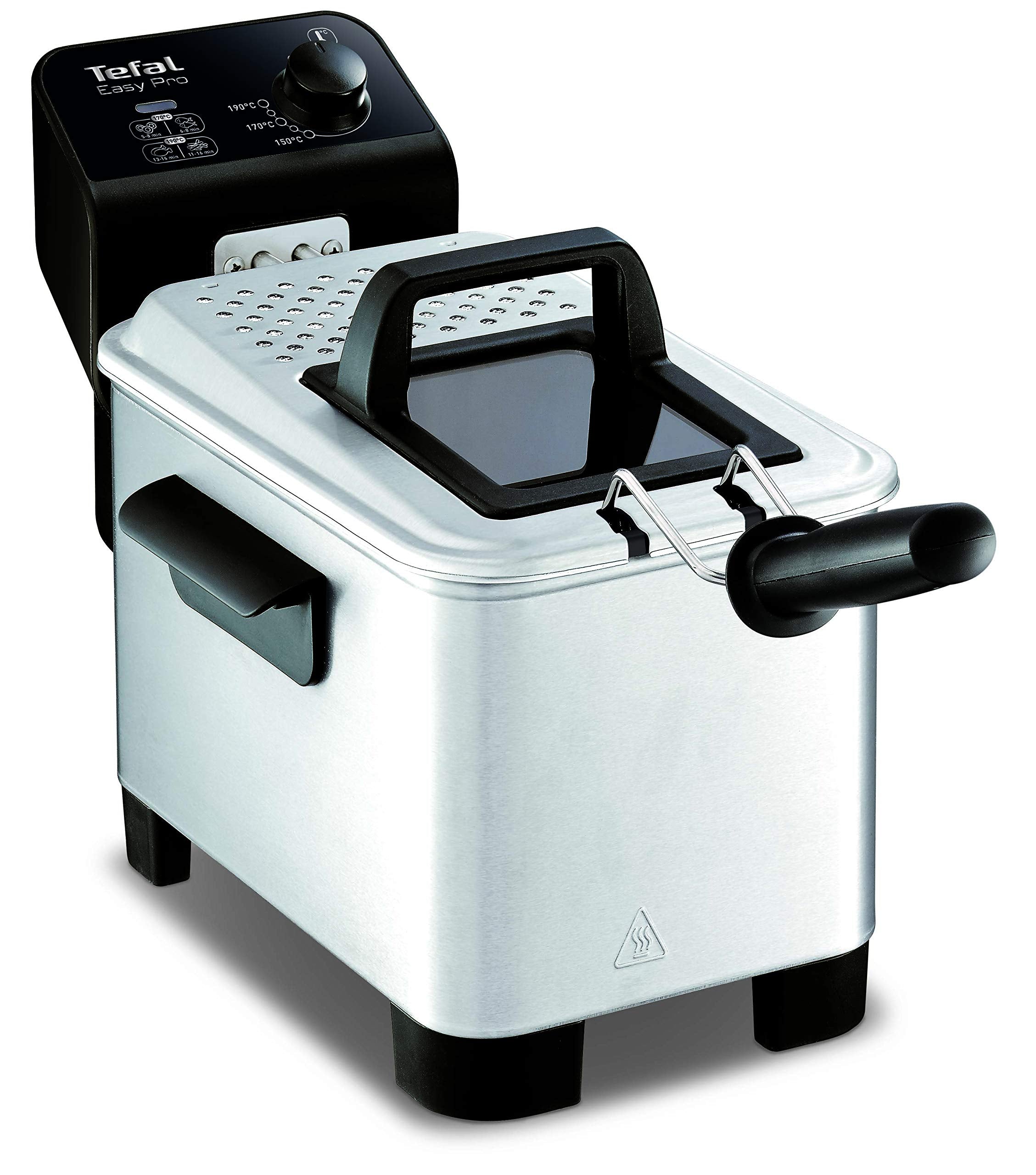 Tefal Easy Pro Deep Fryer | 3L Stainless Steel Semi-Pro Fryer | 2100W