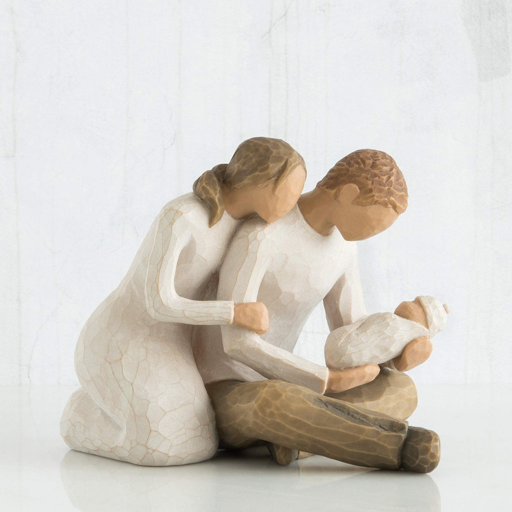 Willow Tree New Life Figurine – Hand-Painted Resin Baby Keepsake