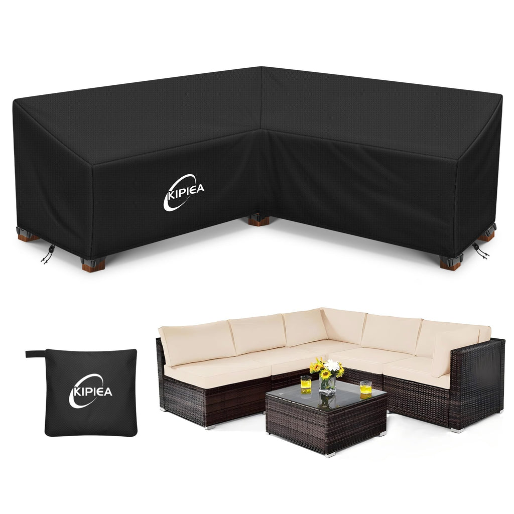 Kipiea V-Shaped Garden Furniture Cover | 420D Waterproof Oxford Fabric