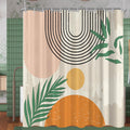 Lerores Boho Shower Curtain – 180x200cm Anti-Mould Weighted Polyester