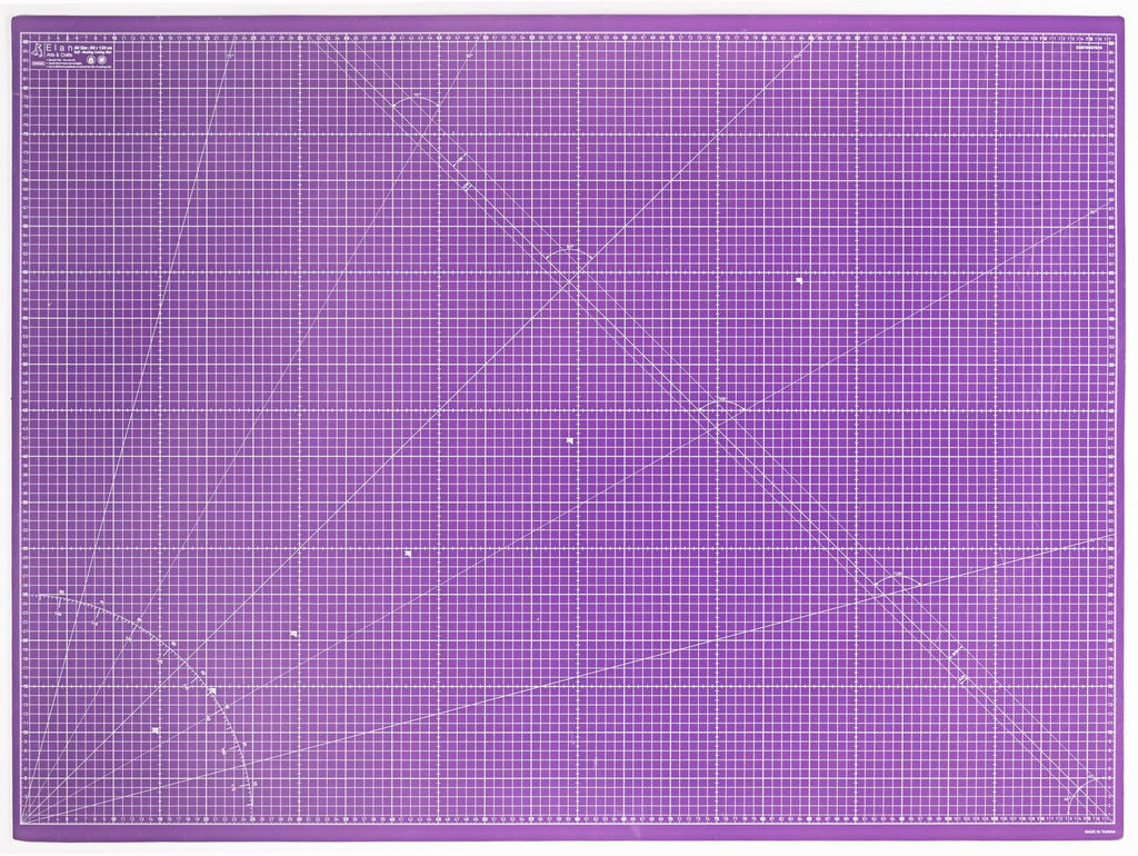 Elan A0 Self Healing Cutting Mat | 5-Ply Extra Large Craft Board, Pink/Purple