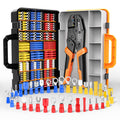 Preciva Ratchet Crimping Tool Kit with 425PCS Insulated Terminals