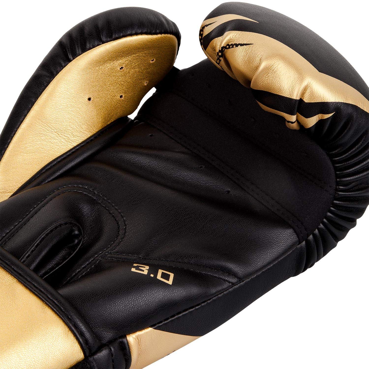 Venum Challenger 3.0 Boxing Gloves – 12 Oz Triple Density Foam – Black/Gold
