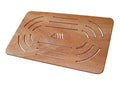 Castelmerlino Marine Plywood Shower Platform - Natural Wood - 96 x 56 cm