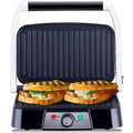 NETTA 1500W Panini Maker & Health Grill – Non-Stick Stainless Steel
