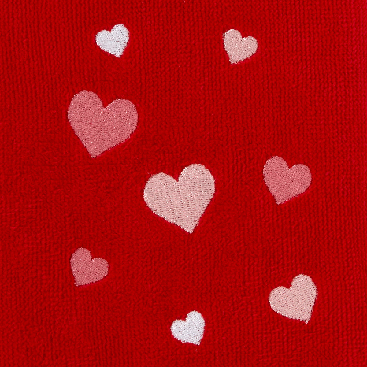 SKL Home Valentine's Day Tossed Hearts Hand Towel Set, 2 Count - image 2