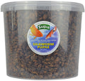 Supa Koi Silkworm Pupae - 100% Natural Protein Fish Food, 5L Bucket
