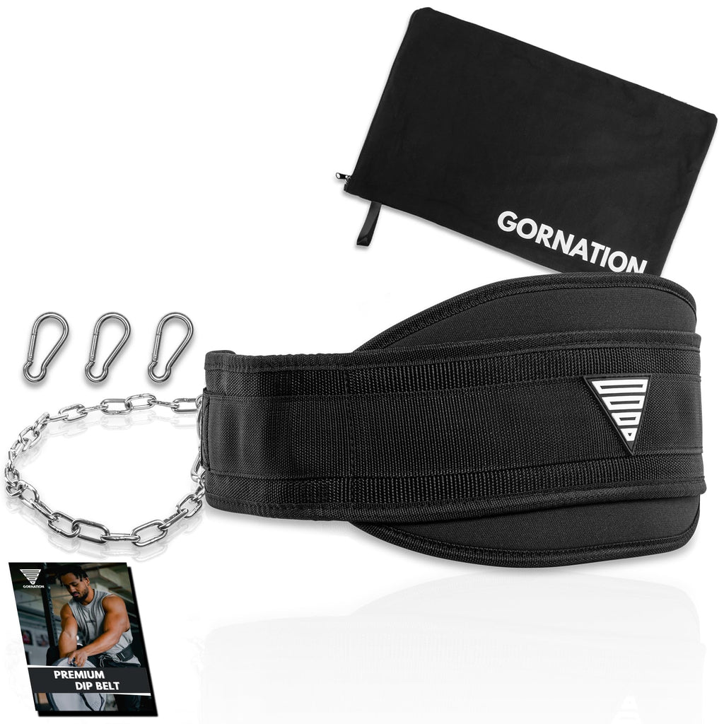 GORNATION Dip Belt – 1000kg Load Capacity with Stainless Steel Chain