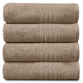 GC Gaveno Cavailia Hampton Hand Towels – 100% Cotton, Natural, 4PK