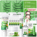 16PCS Natural Aloe Vera Skincare Gift Set – Hydrating Beauty Kit