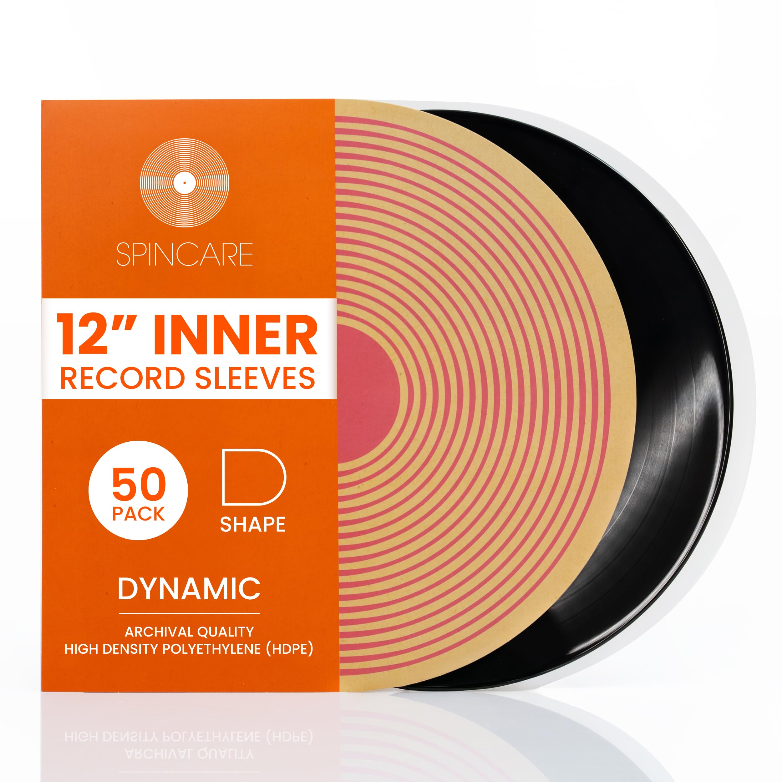 50x 12 Inch Anti-Static Vinyl Record Inner Sleeves