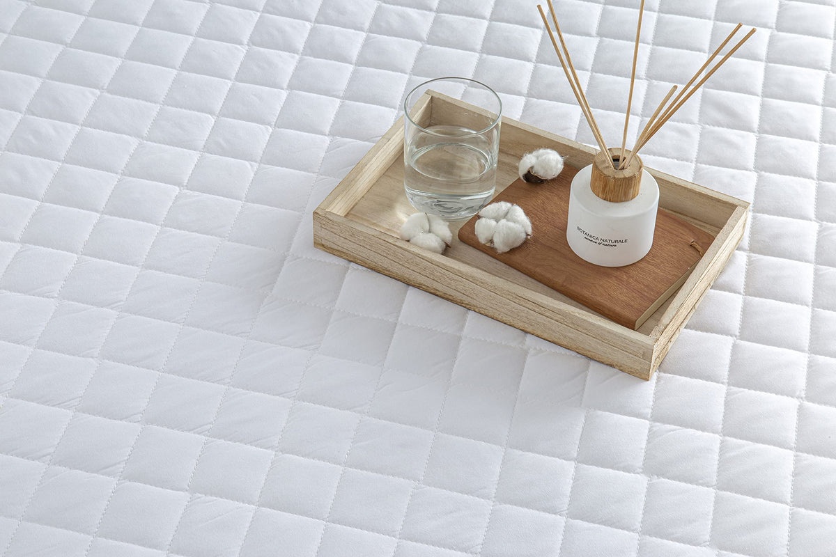 Todocama Mattress Protector, Anti Dust Mite Padding, Breathable, Waterproof and Hygienic Bed 140 x 190/200 cm