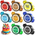 ERCorArt Edible Food Colouring Powder - 8 High Bright Colours for Baking