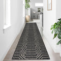 Cekene Hallway Runner Rug – 65x300cm Non-Slip Washable Kitchen Carpet