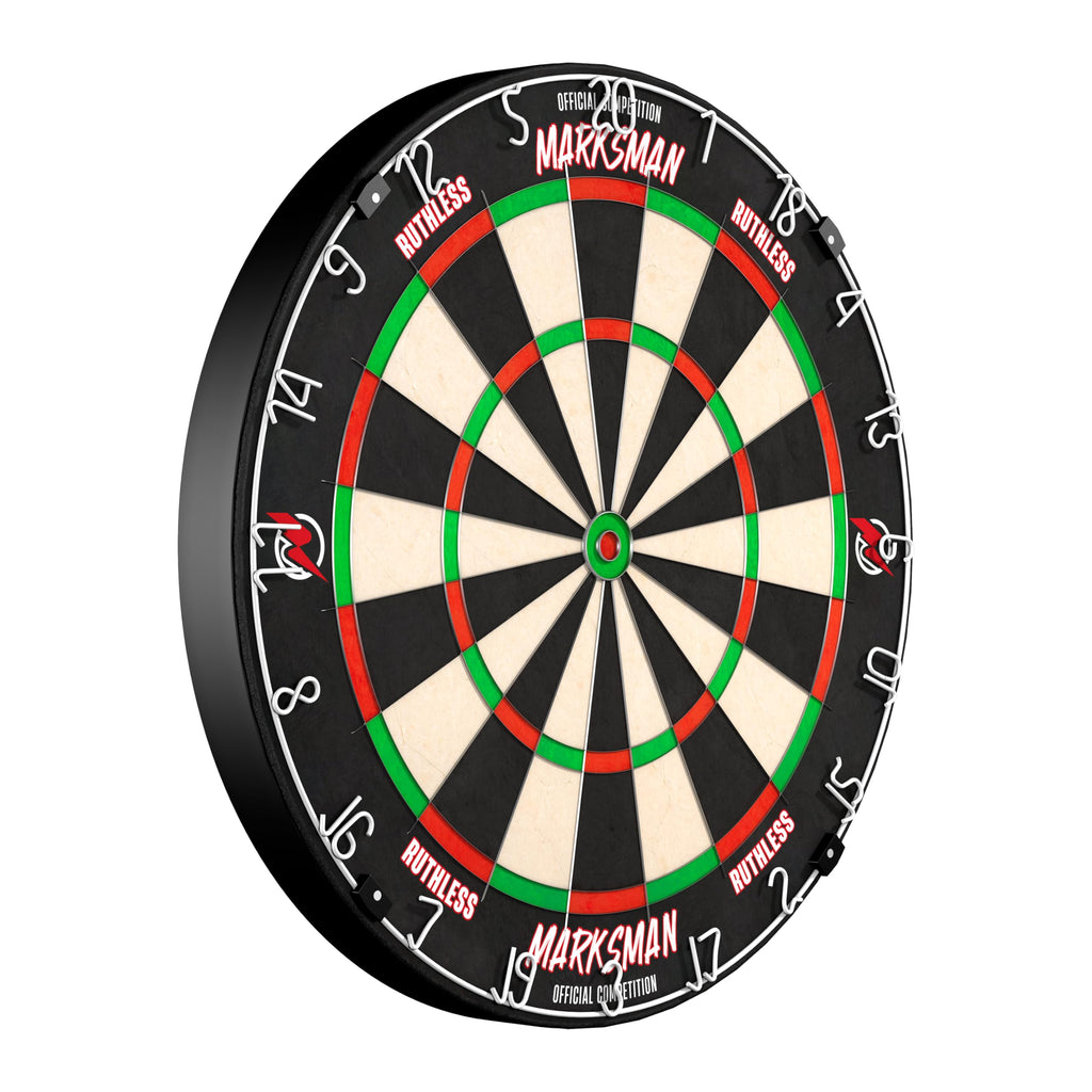 Ruthless Marksman Professional Sisal Dartboard – Ultra Thin Wire (DB072)