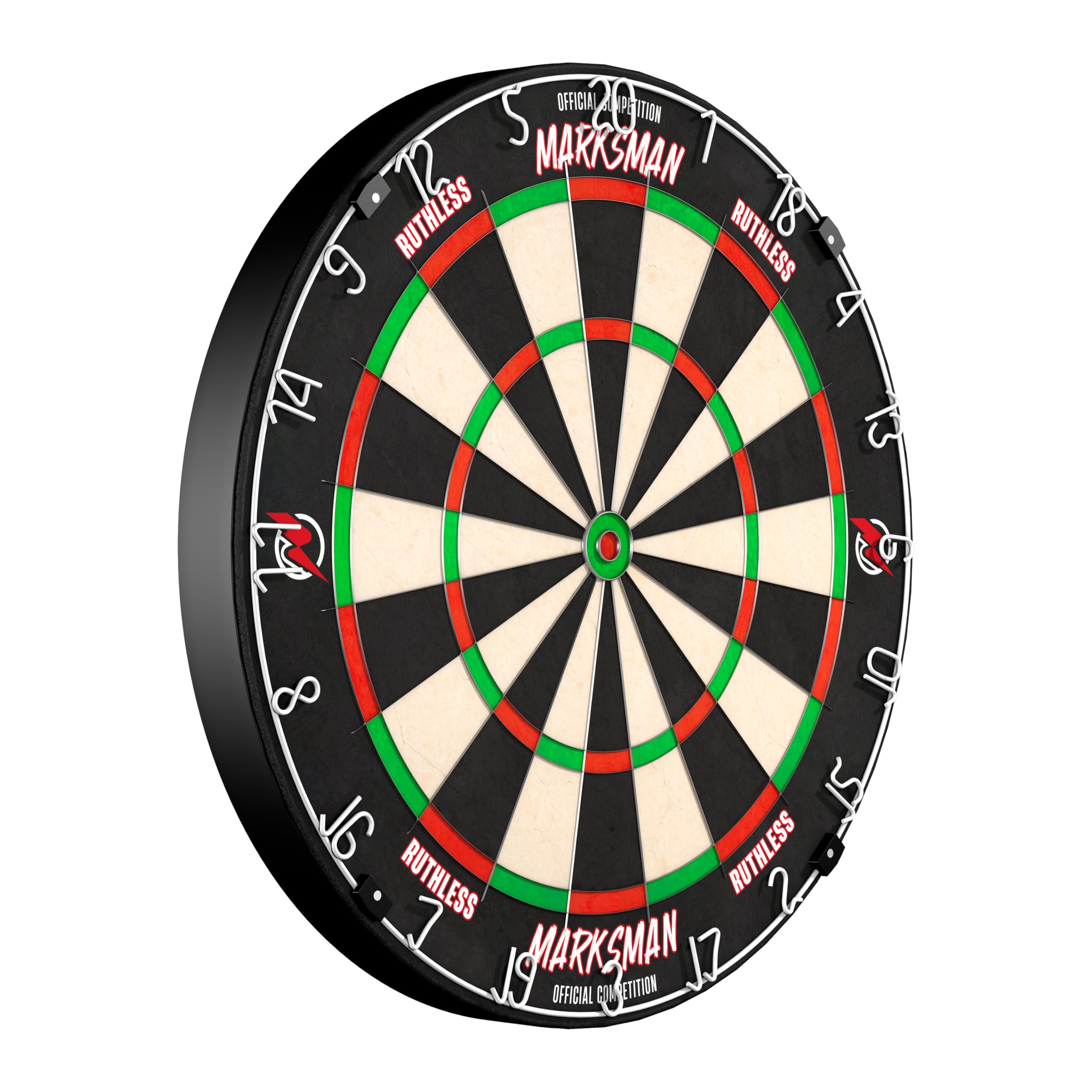 Ruthless Marksman Professional Sisal Dartboard – Ultra Thin Wire (DB072)