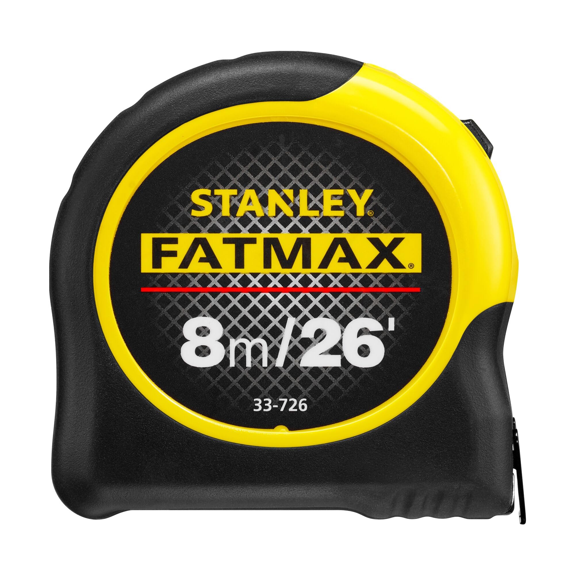 Stanley Fatmax 8m/26' Tape Measure – Magnetic Hook & Blade Armor